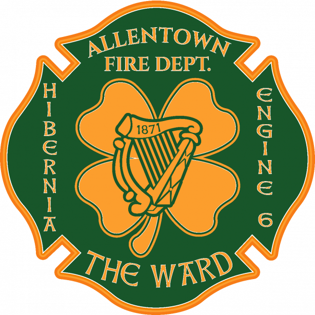 Allentown Fire Dept. Engine 6 The Ward Decal